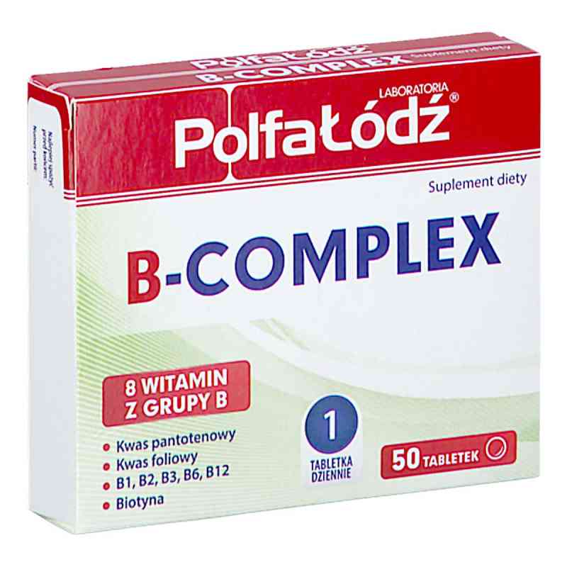 B-Complex Laboratoria PolfaŁódź tabletki 50  od SENSILAB POLSKA SP. Z O.O.- S.K.A. PZN 08304308
