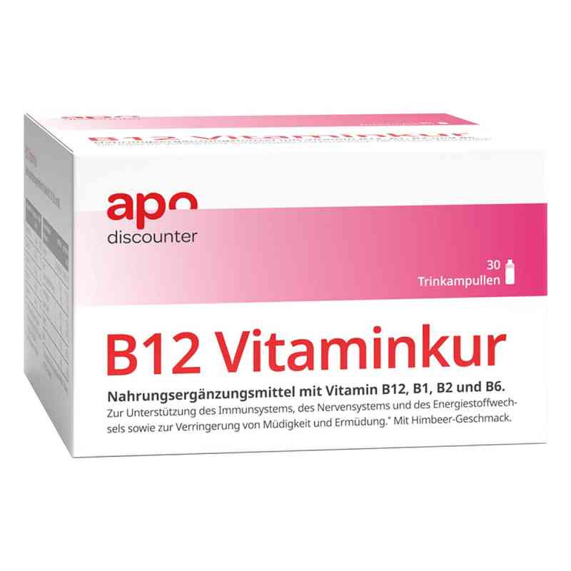 B12 Vitaminkur Trinkampullen 30X7 ml od apo.com Group GmbH PZN 18810840