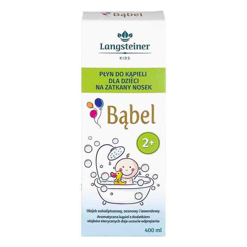 Bąbel Płyn do kąpieli na zatkany nosek dla dzieci 400 ml od LANGSTEINER SP. Z O.O. PZN 08305882