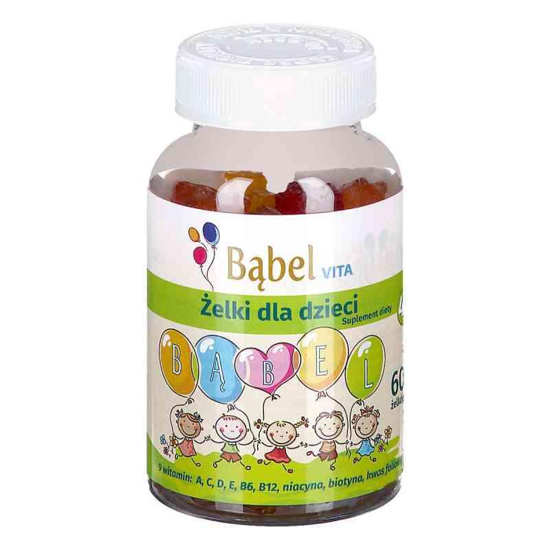 Bąbel Vita Żelki dla dzieci 4+ 60  od LANGSTEINER SP. Z O.O. PZN 08306502