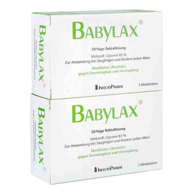 Babylax Czopki glicerynowe 6 szt. od INFECTOPHARM Arzn.u.Consilium Gm PZN 01279369