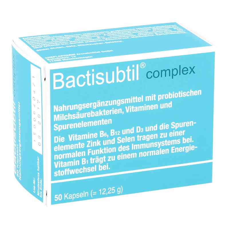 Bactisubtil Complex kapsułki 50 szt. od CHEPLAPHARM Arzneimittel GmbH PZN 04479749