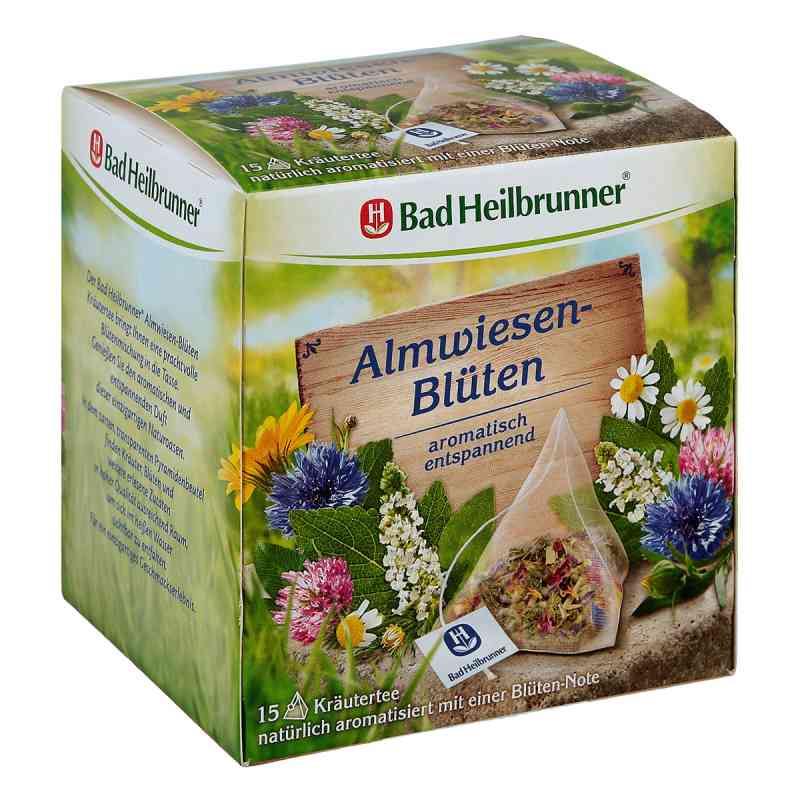 Bad Heilbrunner Almwiesenblüten Tee Filterbeutel 15X1.8 g od Bad Heilbrunner Naturheilm.GmbH& PZN 13928755