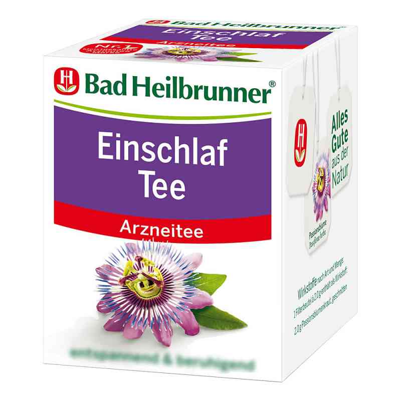 Bad Heilbrunner Einschlaf Tee saszetki 8X2.0 g od Bad Heilbrunner Naturheilm.GmbH&Co.KG PZN 09604780