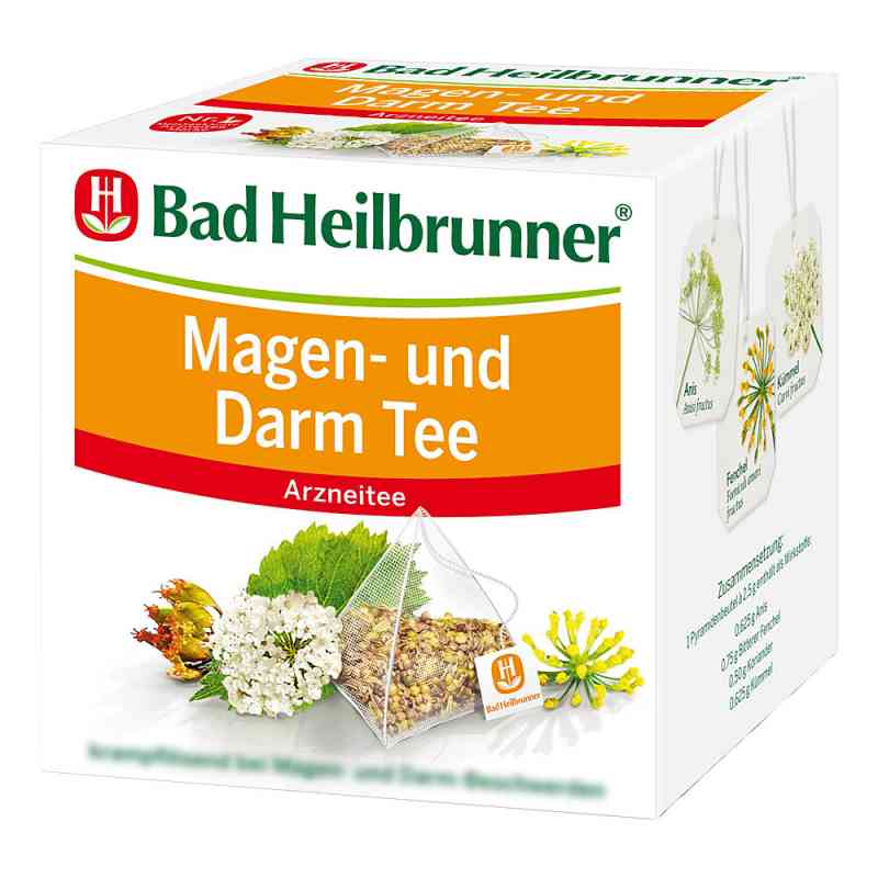 Bad Heilbrunner herbata na dolegliwości żołądkowe 15X2.5 g od Bad Heilbrunner Naturheilm.GmbH& PZN 01495400