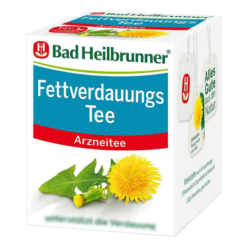 Bad Heilbrunner herbata wspomagająca trawienie tłuszczy 8X1.8 g od Bad Heilbrunner Naturheilm.GmbH&Co.KG PZN 00052882