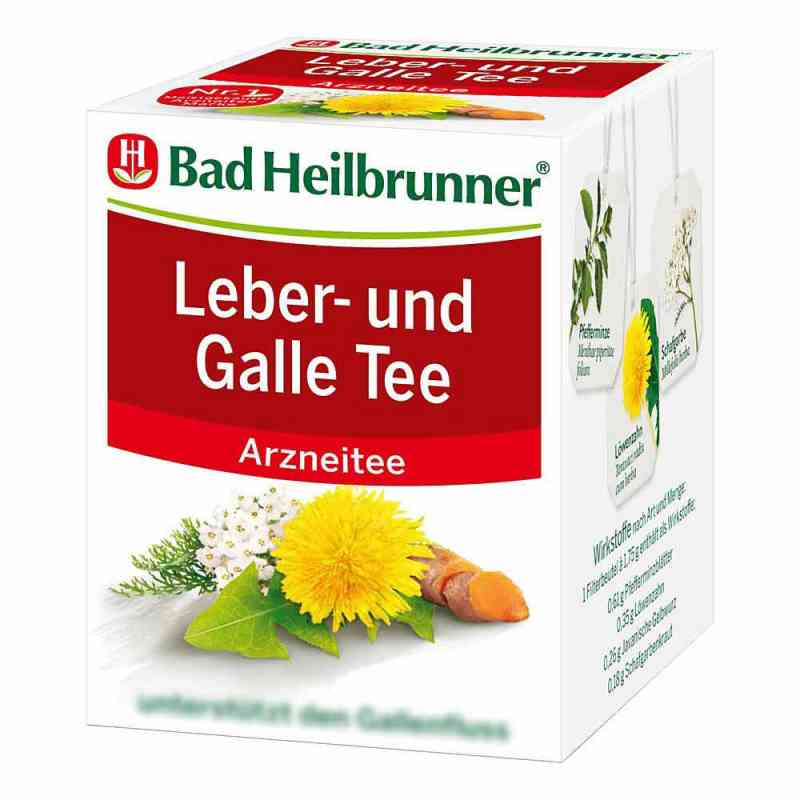 Bad Heilbrunner herbatka wspomagająca pracę wątroby 8X1.75 g od Bad Heilbrunner Naturheilm.GmbH& PZN 04250998
