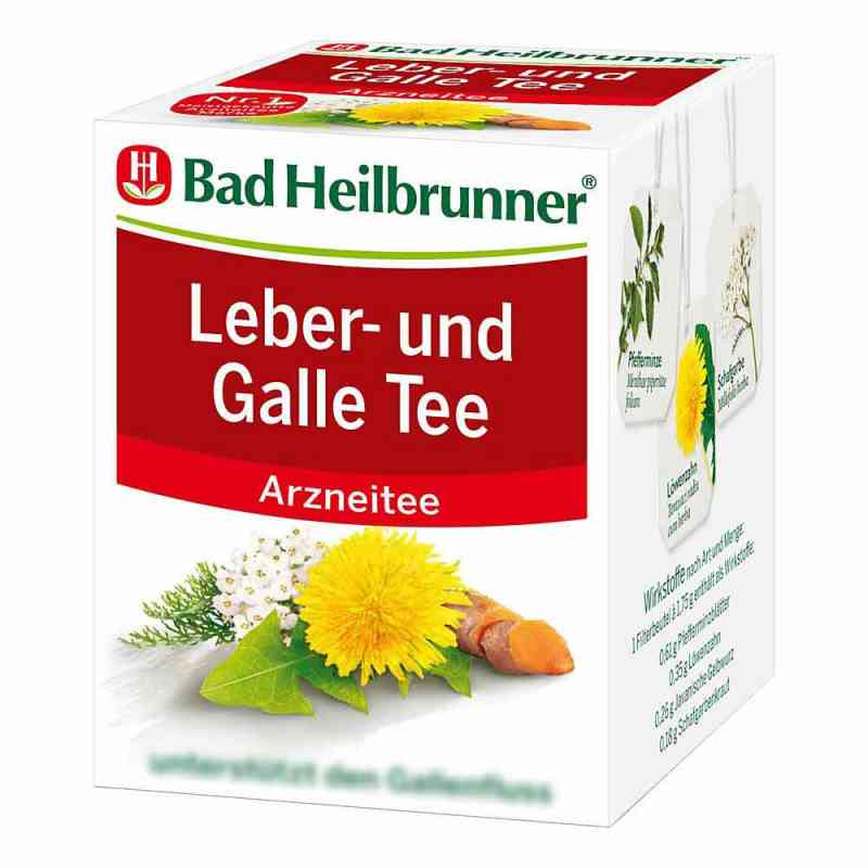Bad Heilbrunner herbatka wspomagająca pracę wątroby 8X1.75 g od Bad Heilbrunner Naturheilm.GmbH&Co.KG PZN 04250998