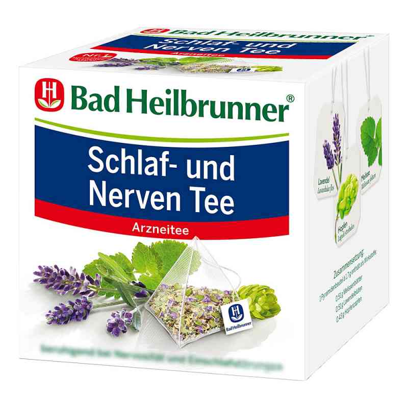 Bad Heilbrunner Schlaf- und Nerven herbata w saszetkach 15X1.7 g od Bad Heilbrunner Naturheilm.GmbH& PZN 01529027
