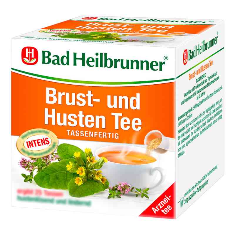 Bad Heilbrunner Tee Brust-husten tassenf. 150 ml od Bad Heilbrunner Naturheilm.GmbH& PZN 06160696