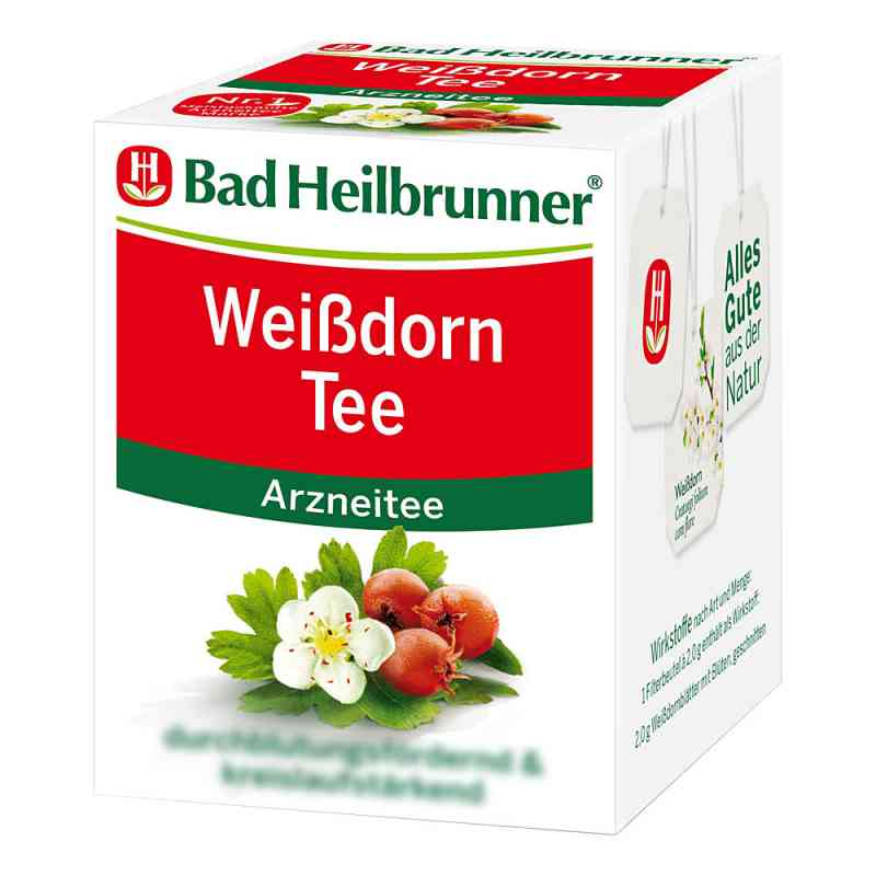 Bad Heilbrunner Tee Weissdorn Btl. 8X2.0 g od Bad Heilbrunner Naturheilm.GmbH&Co.KG PZN 02296140