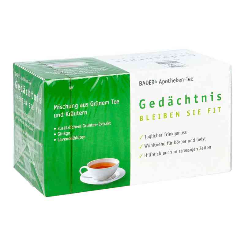 Baders Gedaechtnis herbata w saszetkach 20 szt. od Baders Gesundheit GmbH PZN 01179490
