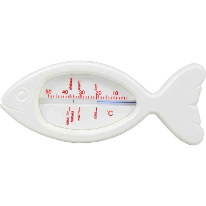 Badethermometer Fisch weiss 1 szt. od Careliv Produkte OHG PZN 06910890