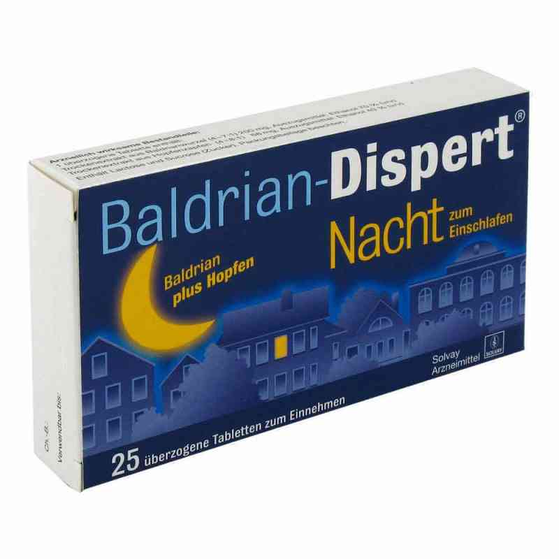 Baldrian Dispert Nacht powlekane tabletki nasenne 25 szt. od CHEPLAPHARM Arzneimittel GmbH PZN 02859867