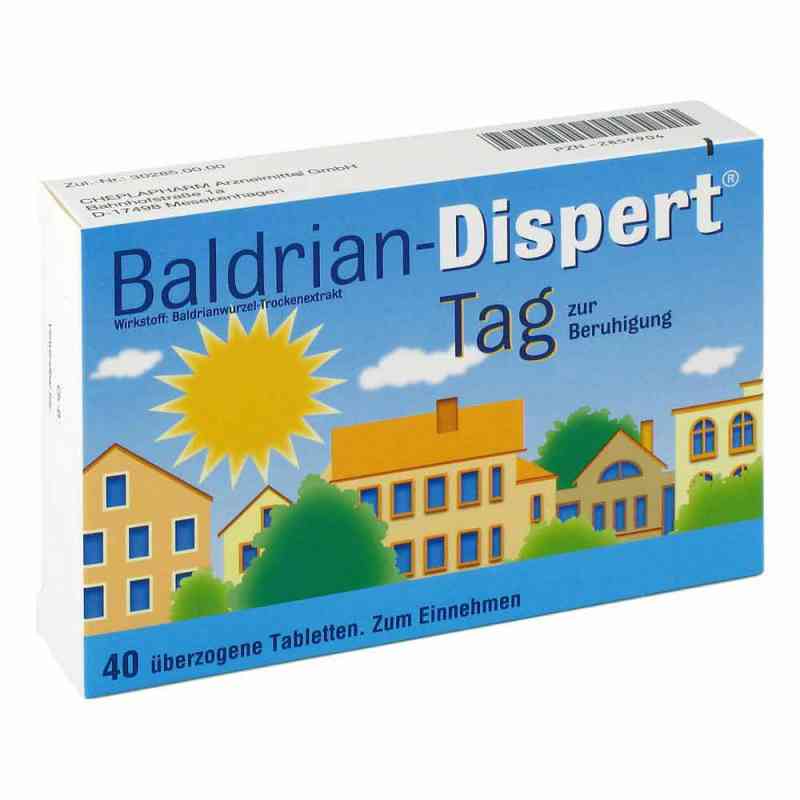 Baldrian Dispert Tag tabletki powlekane na dzień 40 szt. od CHEPLAPHARM Arzneimittel GmbH PZN 02859904