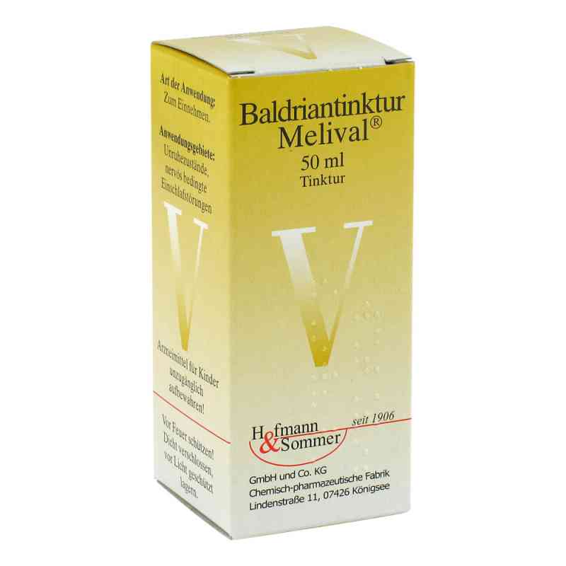 Baldrian Melival nalewka 50 ml od Hofmann & Sommer GmbH & Co. KG PZN 01846319