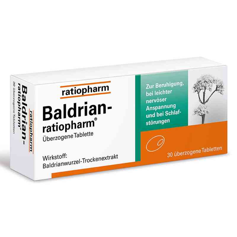Baldrian ratiopharm nadmierne tabletki 30 szt. od ratiopharm GmbH PZN 07052690