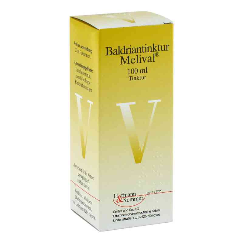 Baldriantinktur Melival 100 ml od Hofmann & Sommer GmbH & Co. KG PZN 01846325