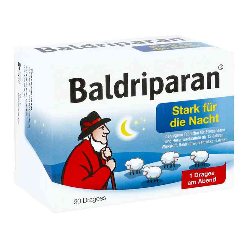 Baldriparan stark tabletki powlekane na noc 90 szt. od PharmaSGP GmbH PZN 00215657