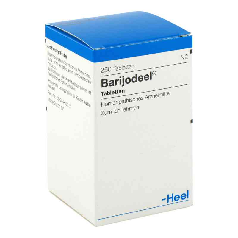 Barijodeel tabletki 250 szt. od Biologische Heilmittel Heel GmbH PZN 00106678