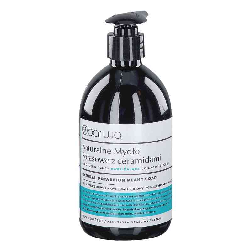 Barwa Mydło naturalne nawilżające hipoalergiczne do skóry suchej 480 ml od BARWA SP. Z O.O. PZN 08306559
