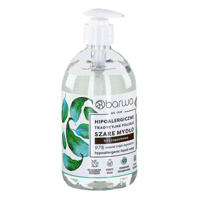 Barwa szare mydło w płynie  500 ml od BARWA SP.Z O.O. PZN 08306487