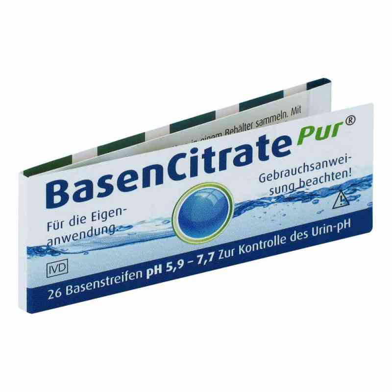 Basen Citrate Pur Paski testowe (pH 5,9-7,7) 26 szt. od MADENA GmbH & Co.KG PZN 02067497