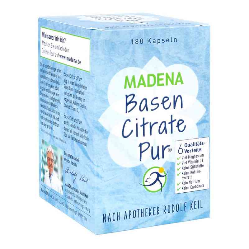 Basen Citrate Pur w kapsułkach 180 szt. od MADENA GmbH & Co.KG PZN 12417633