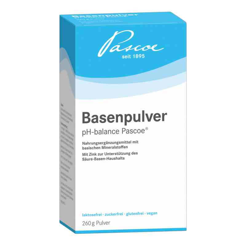 Basenpulver Pascoe proszek zasadowy 260 g od Pascoe Vital GmbH PZN 00047415