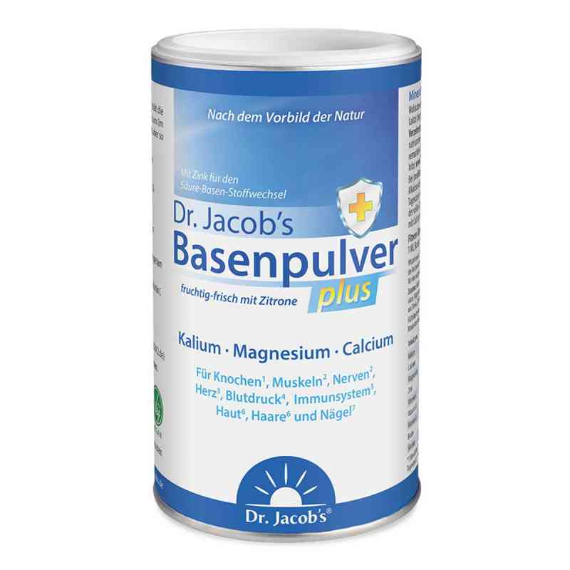 Basenpulver plus Dr Jacob's proszek 300 g od Dr. Jacob's Medical GmbH PZN 03074878