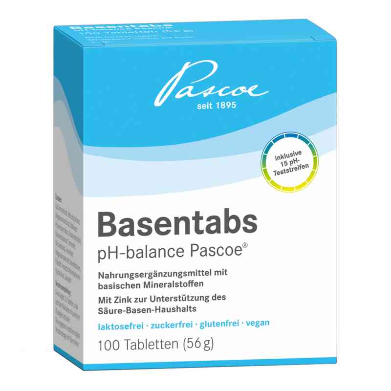 Basentabs pH Balance Pascoe tabletki zasadowe 100 szt. od Pascoe Vital GmbH PZN 02246478