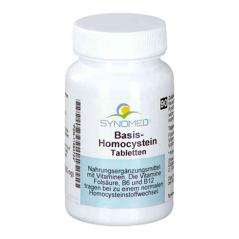 Basis Homocystein Tabletten 90 szt. od Synomed GmbH PZN 11554724