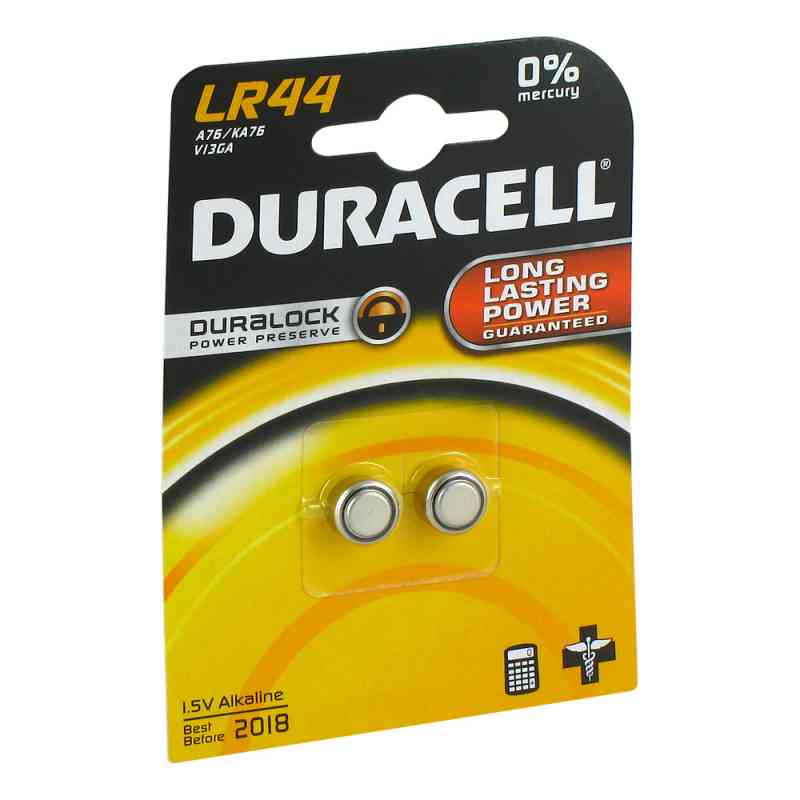 Batterien Knopfzelle Lr 44 A76 Duracell 2 szt. od Vielstedter Elektronik PZN 08411949