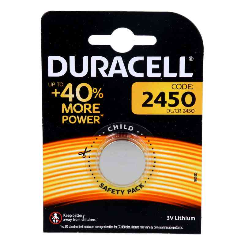Batterien Lithium Cr Dl2450 Duracell 1 szt. od Vielstedter Elektronik PZN 08411932