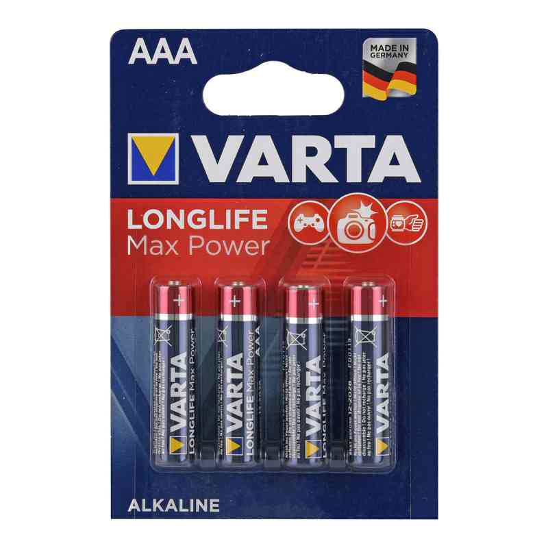 Batterien Micro Lr03 Aaa 4703 Varta Max 4 szt. od Vielstedter Elektronik PZN 08411688