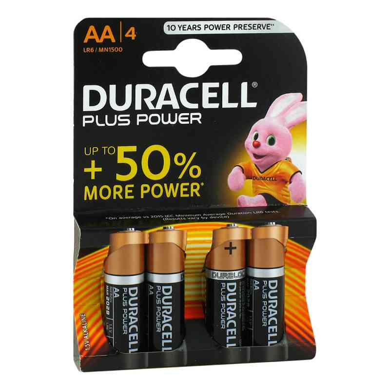 Batterien Mignon Lr 6 Mn1500 Duracell Plus 4 szt. od Vielstedter Elektronik PZN 08411760