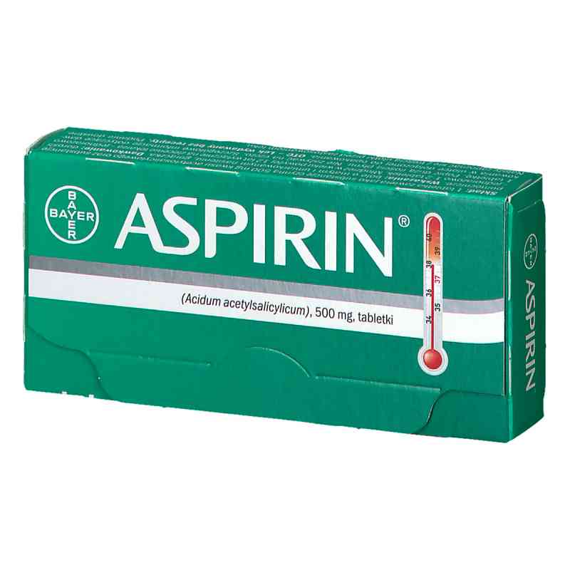 Bayer Aspirin 500 mg tabletki 10 tabl. od BAYER BITTERFELD GMBH PZN 08300449