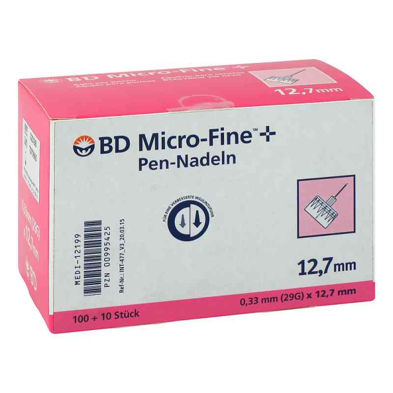 Bd Micro Fine Kanuele 0,33x12,7 mm 110 szt. od Medi-Spezial GmbH PZN 00995425