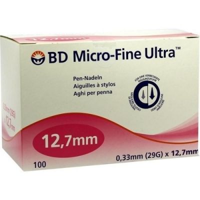 Bd Micro Fine Ultra Pen-nadeln 0,33x12,7 mm 100 szt. od Becton Dickinson GmbH PZN 09372884