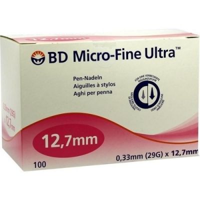 Bd Micro Fine Ultra Pen-nadeln 0,33x12,7 mm 100 szt. od  PZN 09372884