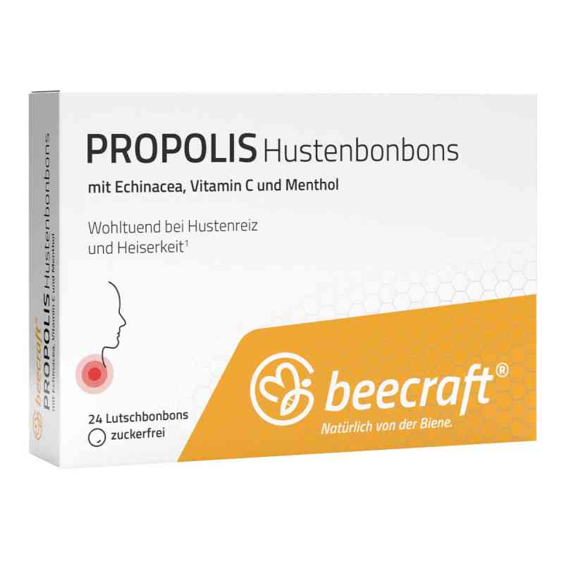 Beecraft Propolis pastylki na kaszel 24 szt. od Hansa Naturheilmittel GmbH PZN 18152874
