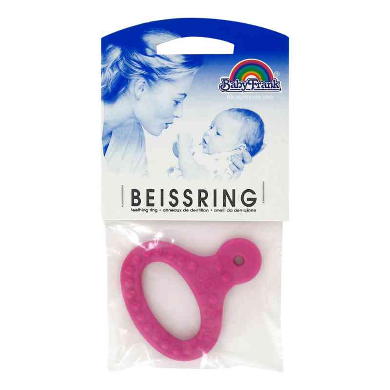 Beissring 160514 mit Griff rosa 1 szt. od Büttner-Frank GmbH PZN 03566469