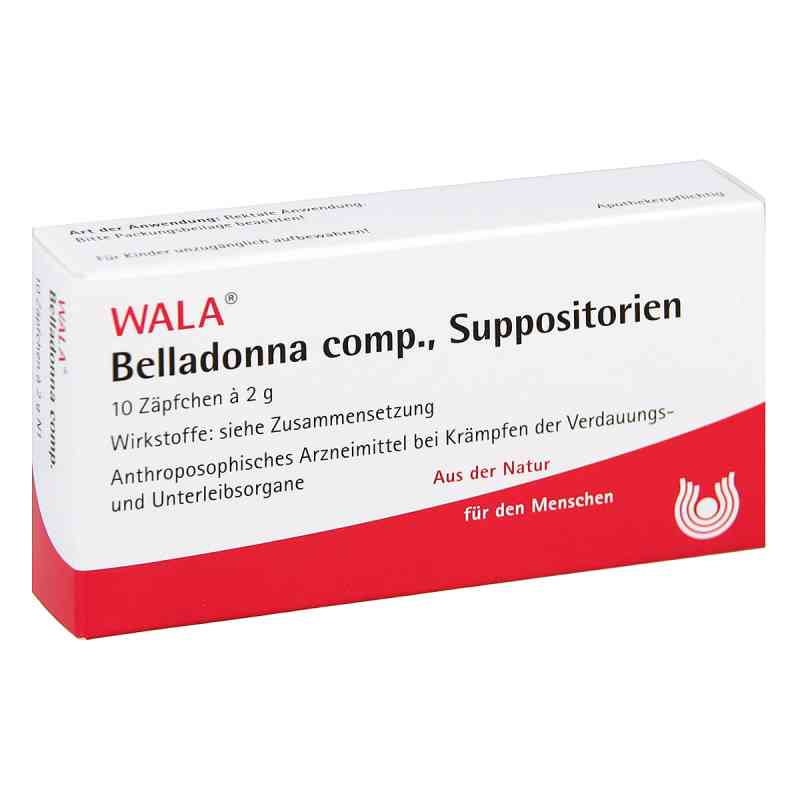 Belladonna Comp. czopki 10X2 g od WALA Heilmittel GmbH PZN 01880612