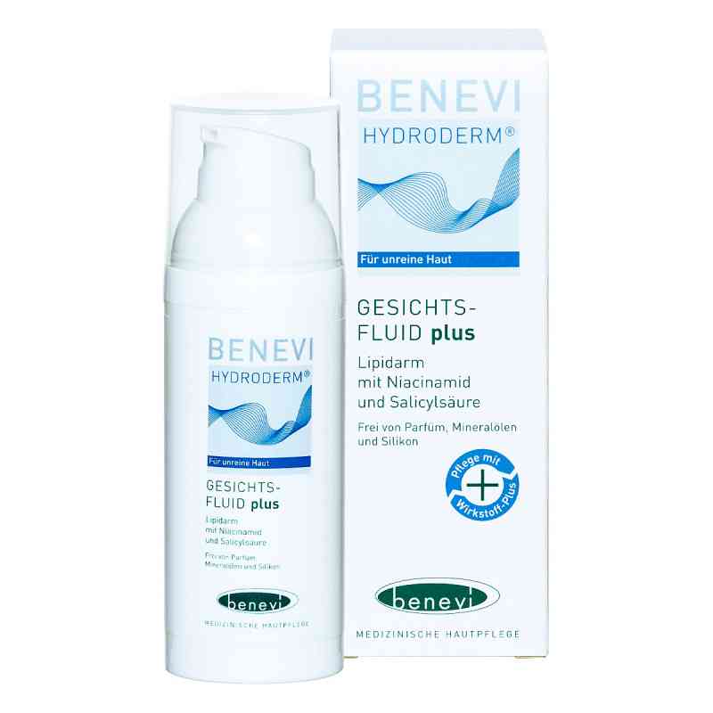 Benevi Hydrodern plus fluid oczyszczający do twarzy 50 ml od Dermaportal dp GmbH PZN 06498171