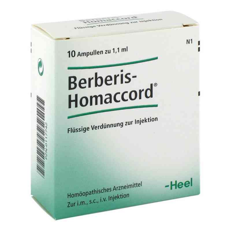 Berberis Homaccord ampułki 10 szt. od Biologische Heilmittel Heel GmbH PZN 00117742