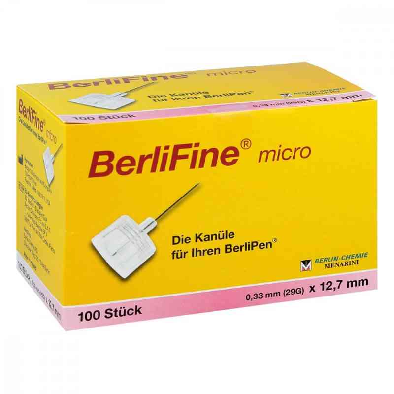 Berlifine Micro Kanuelen 0,33x12,7 mm 100 szt. od BERLIN-CHEMIE AG PZN 00769373