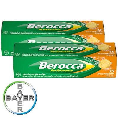 Berocca Performance tabletki musujące zestaw 2 szt. od Bayer Vital GmbH PZN 08130077