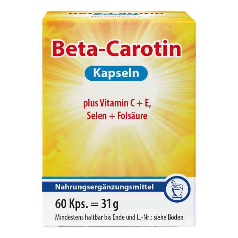 Beta Carotin plus Vitamin C + E kapsułki 60 szt. od Pharma Peter GmbH PZN 07519490