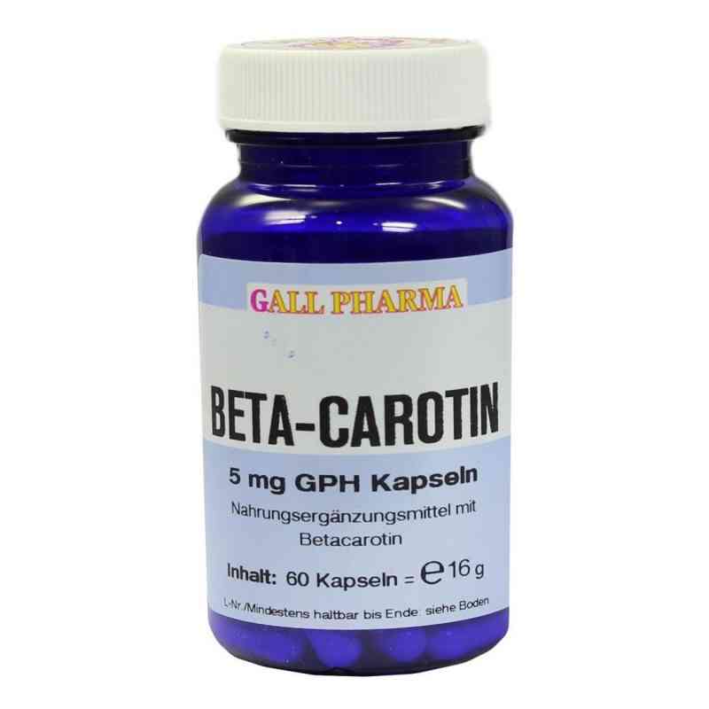 Beta-karoten 5 mg kapsułki 60 szt. od Hecht-Pharma GmbH PZN 02139529