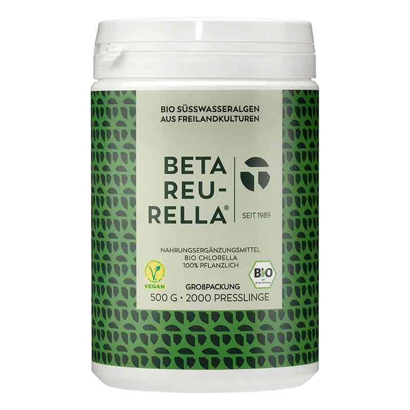 Beta Reu Rella z algami Chlorella pyrenoidosa, tabletki 2000 szt. od S+H Pharmavertrieb GmbH PZN 01927957